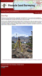 Mobile Screenshot of pinnacle-surveying.com